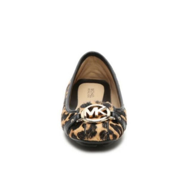 NIB Michael Kors Fulton Calf Hair Flats 45F6FUFR2H - Picture 3 of 11
